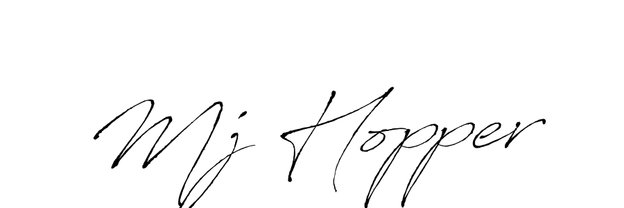 Use a signature maker to create a handwritten signature online. With this signature software, you can design (Antro_Vectra) your own signature for name Mj Hopper. Mj Hopper signature style 6 images and pictures png
