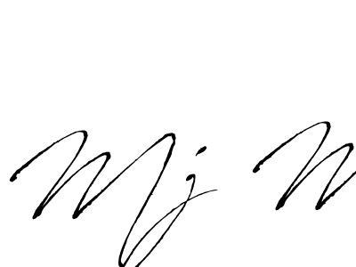 The best way (Antro_Vectra) to make a short signature is to pick only two or three words in your name. The name Mj M include a total of six letters. For converting this name. Mj M signature style 6 images and pictures png