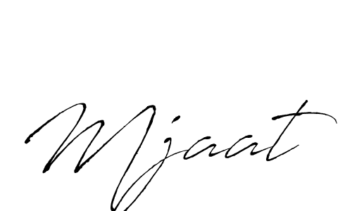 Design your own signature with our free online signature maker. With this signature software, you can create a handwritten (Antro_Vectra) signature for name Mjaat. Mjaat signature style 6 images and pictures png