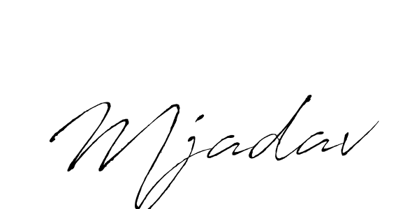 Also You can easily find your signature by using the search form. We will create Mjadav name handwritten signature images for you free of cost using Antro_Vectra sign style. Mjadav signature style 6 images and pictures png