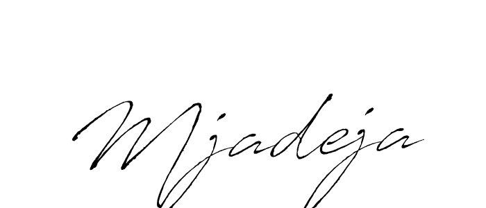 Once you've used our free online signature maker to create your best signature Antro_Vectra style, it's time to enjoy all of the benefits that Mjadeja name signing documents. Mjadeja signature style 6 images and pictures png