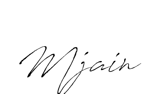 How to Draw Mjain signature style? Antro_Vectra is a latest design signature styles for name Mjain. Mjain signature style 6 images and pictures png
