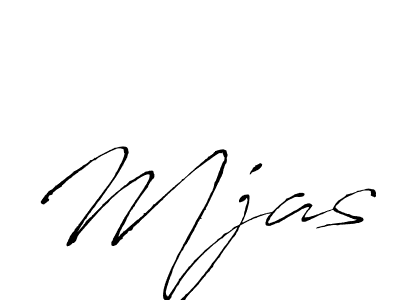 The best way (Antro_Vectra) to make a short signature is to pick only two or three words in your name. The name Mjas include a total of six letters. For converting this name. Mjas signature style 6 images and pictures png