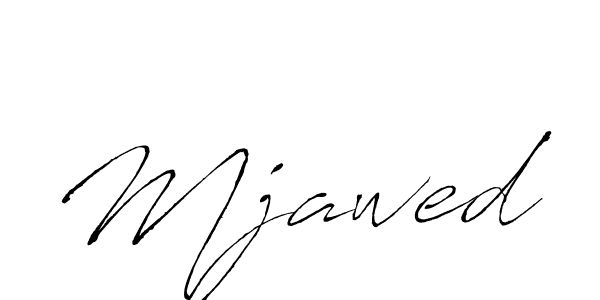 Create a beautiful signature design for name Mjawed. With this signature (Antro_Vectra) fonts, you can make a handwritten signature for free. Mjawed signature style 6 images and pictures png