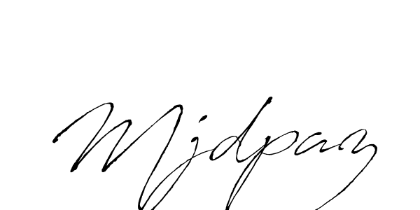 Mjdpaz stylish signature style. Best Handwritten Sign (Antro_Vectra) for my name. Handwritten Signature Collection Ideas for my name Mjdpaz. Mjdpaz signature style 6 images and pictures png