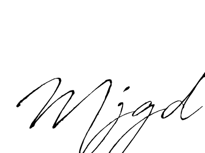 Mjgd stylish signature style. Best Handwritten Sign (Antro_Vectra) for my name. Handwritten Signature Collection Ideas for my name Mjgd. Mjgd signature style 6 images and pictures png
