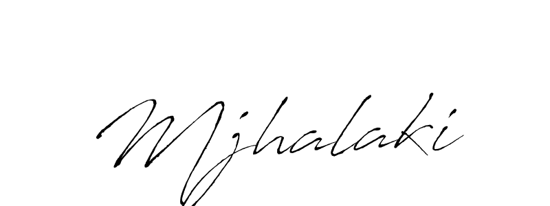 Use a signature maker to create a handwritten signature online. With this signature software, you can design (Antro_Vectra) your own signature for name Mjhalaki. Mjhalaki signature style 6 images and pictures png