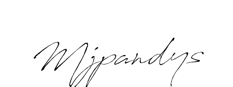 You should practise on your own different ways (Antro_Vectra) to write your name (Mjpandys) in signature. don't let someone else do it for you. Mjpandys signature style 6 images and pictures png