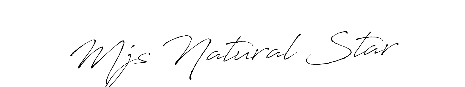 Best and Professional Signature Style for Mjs Natural Star. Antro_Vectra Best Signature Style Collection. Mjs Natural Star signature style 6 images and pictures png