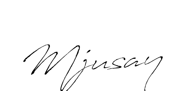 Also we have Mjusay name is the best signature style. Create professional handwritten signature collection using Antro_Vectra autograph style. Mjusay signature style 6 images and pictures png