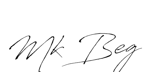 Use a signature maker to create a handwritten signature online. With this signature software, you can design (Antro_Vectra) your own signature for name Mk Beg. Mk Beg signature style 6 images and pictures png
