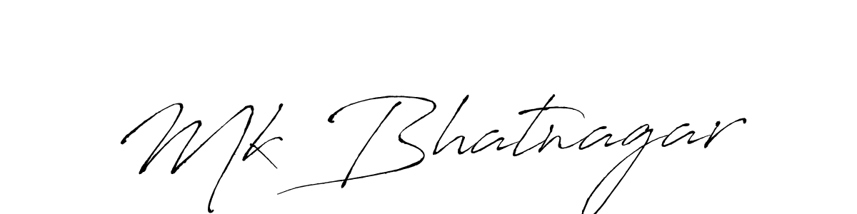 Also we have Mk Bhatnagar name is the best signature style. Create professional handwritten signature collection using Antro_Vectra autograph style. Mk Bhatnagar signature style 6 images and pictures png