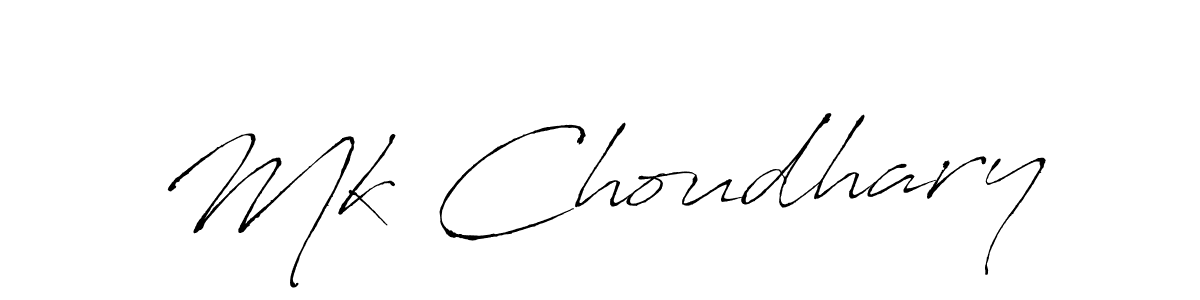 Also You can easily find your signature by using the search form. We will create Mk Choudhary name handwritten signature images for you free of cost using Antro_Vectra sign style. Mk Choudhary signature style 6 images and pictures png