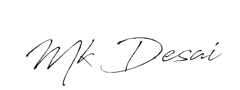 The best way (Antro_Vectra) to make a short signature is to pick only two or three words in your name. The name Mk Desai include a total of six letters. For converting this name. Mk Desai signature style 6 images and pictures png