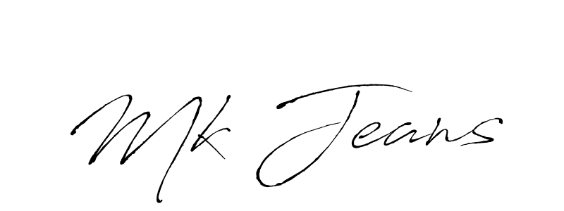 Mk Jeans stylish signature style. Best Handwritten Sign (Antro_Vectra) for my name. Handwritten Signature Collection Ideas for my name Mk Jeans. Mk Jeans signature style 6 images and pictures png