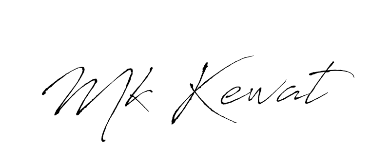 Antro_Vectra is a professional signature style that is perfect for those who want to add a touch of class to their signature. It is also a great choice for those who want to make their signature more unique. Get Mk Kewat name to fancy signature for free. Mk Kewat signature style 6 images and pictures png