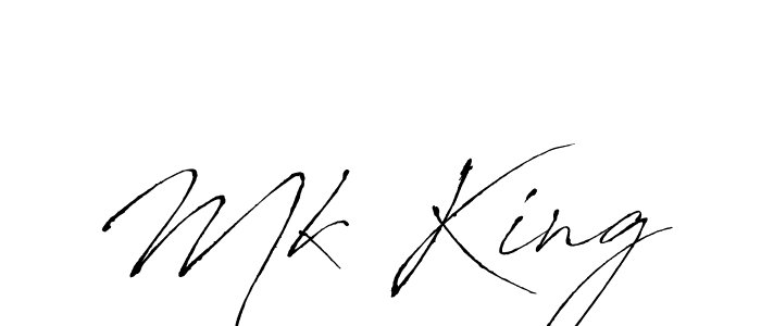 It looks lik you need a new signature style for name Mk King. Design unique handwritten (Antro_Vectra) signature with our free signature maker in just a few clicks. Mk King signature style 6 images and pictures png