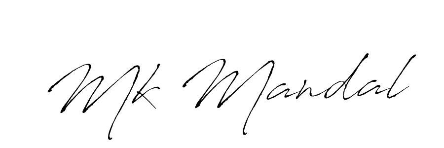 Antro_Vectra is a professional signature style that is perfect for those who want to add a touch of class to their signature. It is also a great choice for those who want to make their signature more unique. Get Mk Mandal name to fancy signature for free. Mk Mandal signature style 6 images and pictures png