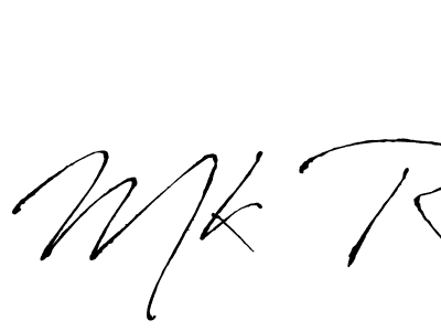 The best way (Antro_Vectra) to make a short signature is to pick only two or three words in your name. The name Mk R include a total of six letters. For converting this name. Mk R signature style 6 images and pictures png