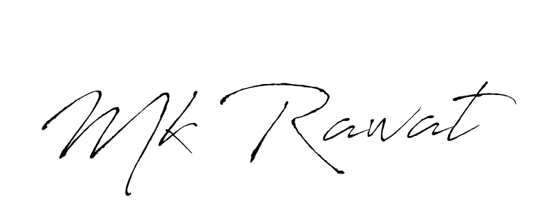 Mk Rawat stylish signature style. Best Handwritten Sign (Antro_Vectra) for my name. Handwritten Signature Collection Ideas for my name Mk Rawat. Mk Rawat signature style 6 images and pictures png