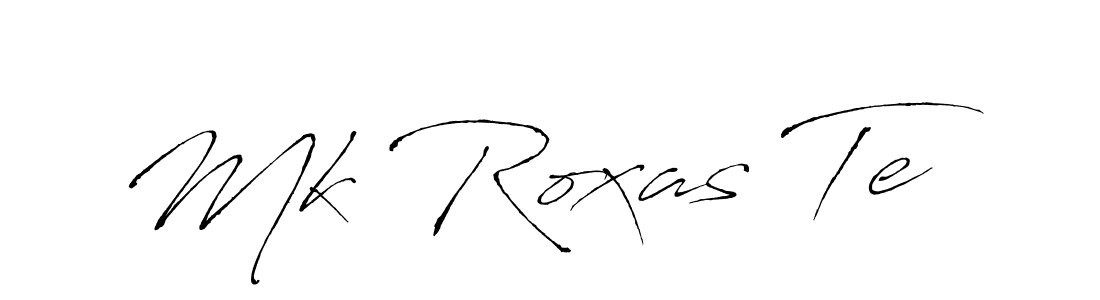It looks lik you need a new signature style for name Mk Roxas Te. Design unique handwritten (Antro_Vectra) signature with our free signature maker in just a few clicks. Mk Roxas Te signature style 6 images and pictures png