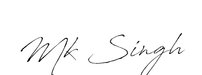 Also we have Mk Singh name is the best signature style. Create professional handwritten signature collection using Antro_Vectra autograph style. Mk Singh signature style 6 images and pictures png