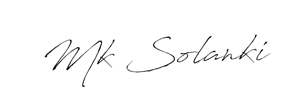 The best way (Antro_Vectra) to make a short signature is to pick only two or three words in your name. The name Mk Solanki include a total of six letters. For converting this name. Mk Solanki signature style 6 images and pictures png