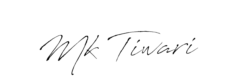 Also You can easily find your signature by using the search form. We will create Mk Tiwari name handwritten signature images for you free of cost using Antro_Vectra sign style. Mk Tiwari signature style 6 images and pictures png