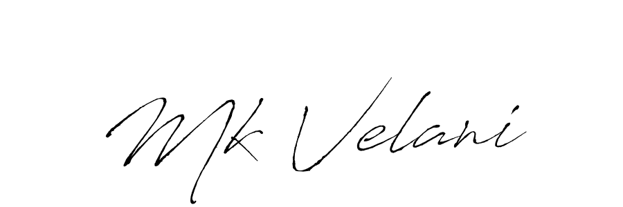 if you are searching for the best signature style for your name Mk Velani. so please give up your signature search. here we have designed multiple signature styles  using Antro_Vectra. Mk Velani signature style 6 images and pictures png