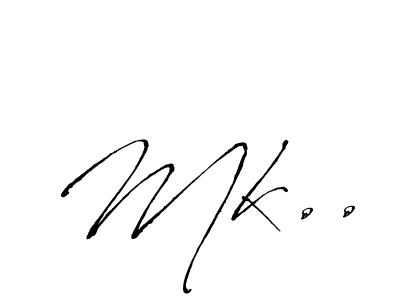 if you are searching for the best signature style for your name Mk... so please give up your signature search. here we have designed multiple signature styles  using Antro_Vectra. Mk.. signature style 6 images and pictures png