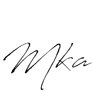 How to make Mka signature? Antro_Vectra is a professional autograph style. Create handwritten signature for Mka name. Mka signature style 6 images and pictures png