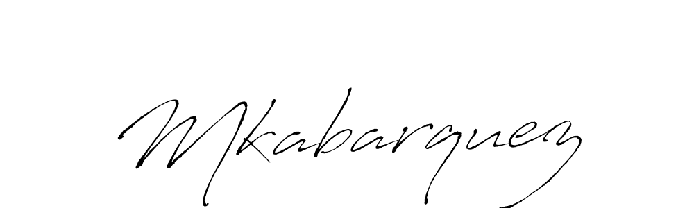 How to make Mkabarquez signature? Antro_Vectra is a professional autograph style. Create handwritten signature for Mkabarquez name. Mkabarquez signature style 6 images and pictures png