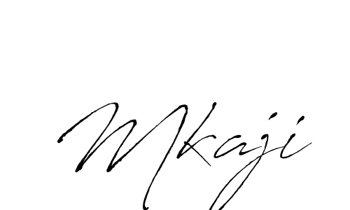 Design your own signature with our free online signature maker. With this signature software, you can create a handwritten (Antro_Vectra) signature for name Mkaji. Mkaji signature style 6 images and pictures png