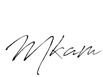 Antro_Vectra is a professional signature style that is perfect for those who want to add a touch of class to their signature. It is also a great choice for those who want to make their signature more unique. Get Mkam name to fancy signature for free. Mkam signature style 6 images and pictures png