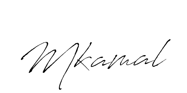 Design your own signature with our free online signature maker. With this signature software, you can create a handwritten (Antro_Vectra) signature for name Mkamal. Mkamal signature style 6 images and pictures png