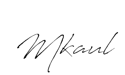 Make a beautiful signature design for name Mkaul. Use this online signature maker to create a handwritten signature for free. Mkaul signature style 6 images and pictures png
