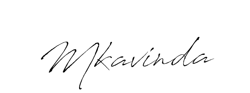 How to make Mkavinda signature? Antro_Vectra is a professional autograph style. Create handwritten signature for Mkavinda name. Mkavinda signature style 6 images and pictures png