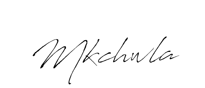 Use a signature maker to create a handwritten signature online. With this signature software, you can design (Antro_Vectra) your own signature for name Mkchwla. Mkchwla signature style 6 images and pictures png