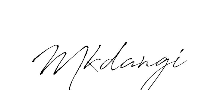 How to make Mkdangi name signature. Use Antro_Vectra style for creating short signs online. This is the latest handwritten sign. Mkdangi signature style 6 images and pictures png