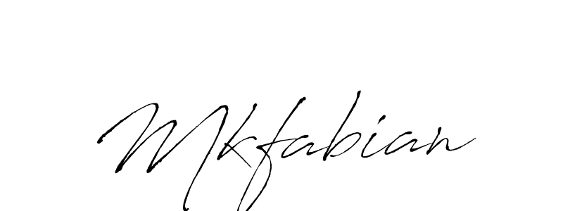 Mkfabian stylish signature style. Best Handwritten Sign (Antro_Vectra) for my name. Handwritten Signature Collection Ideas for my name Mkfabian. Mkfabian signature style 6 images and pictures png