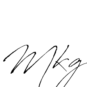 Create a beautiful signature design for name Mkg. With this signature (Antro_Vectra) fonts, you can make a handwritten signature for free. Mkg signature style 6 images and pictures png