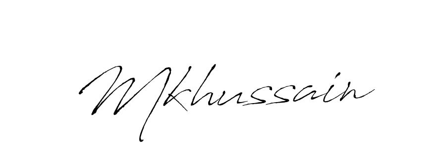 You should practise on your own different ways (Antro_Vectra) to write your name (Mkhussain) in signature. don't let someone else do it for you. Mkhussain signature style 6 images and pictures png