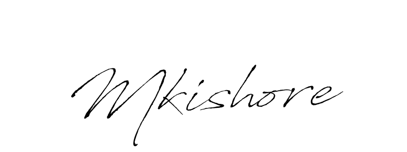 The best way (Antro_Vectra) to make a short signature is to pick only two or three words in your name. The name Mkishore include a total of six letters. For converting this name. Mkishore signature style 6 images and pictures png