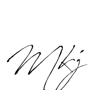 How to make Mkj name signature. Use Antro_Vectra style for creating short signs online. This is the latest handwritten sign. Mkj signature style 6 images and pictures png