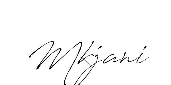 You should practise on your own different ways (Antro_Vectra) to write your name (Mkjani) in signature. don't let someone else do it for you. Mkjani signature style 6 images and pictures png