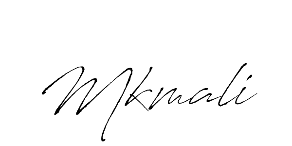 How to make Mkmali signature? Antro_Vectra is a professional autograph style. Create handwritten signature for Mkmali name. Mkmali signature style 6 images and pictures png