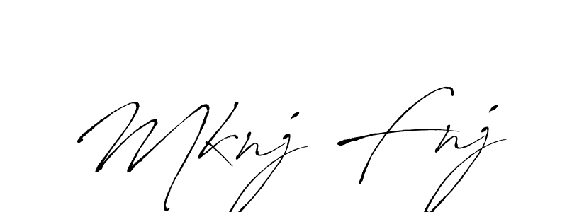 Use a signature maker to create a handwritten signature online. With this signature software, you can design (Antro_Vectra) your own signature for name Mknj Fnj. Mknj Fnj signature style 6 images and pictures png