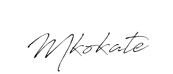 Also we have Mkokate name is the best signature style. Create professional handwritten signature collection using Antro_Vectra autograph style. Mkokate signature style 6 images and pictures png