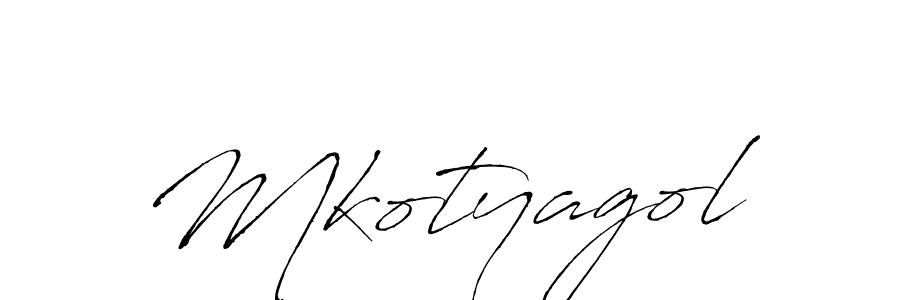 Also we have Mkotyagol name is the best signature style. Create professional handwritten signature collection using Antro_Vectra autograph style. Mkotyagol signature style 6 images and pictures png