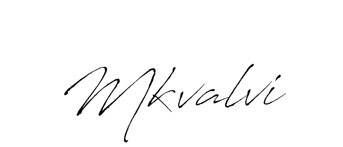 Mkvalvi stylish signature style. Best Handwritten Sign (Antro_Vectra) for my name. Handwritten Signature Collection Ideas for my name Mkvalvi. Mkvalvi signature style 6 images and pictures png